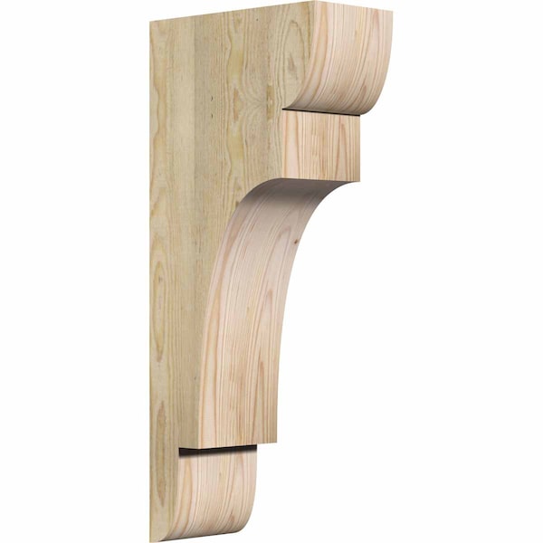 Ekena Millwork New Brighton Rough Sawn Corbel, Douglas Fir, 6"W x 12"D x 28"H COR06X12X28NEB00RDF - main